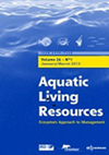 AQUATIC LIVING RESOURCES雜志封面